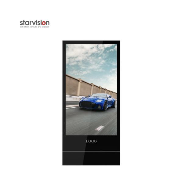Buy cheap 86Inch 500cd/m2 Touch Screen Totem Airport Digital Signage Free Standing from wholesalers