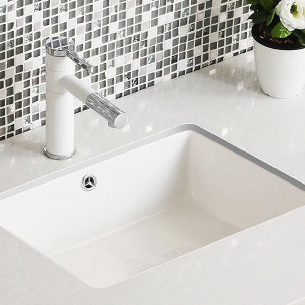 Buy cheap Rectangle Undermount Vanity Lavatory Bathroom Wash Basin Counter Sink from wholesalers