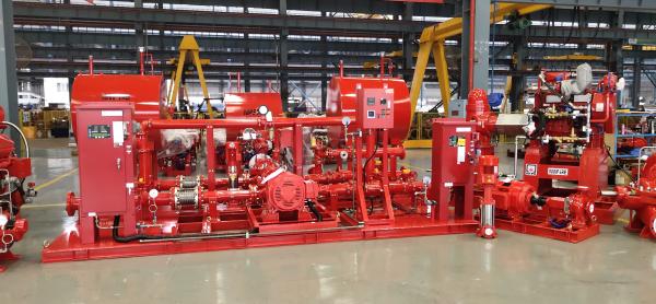 Buy cheap 750GPM@160PSI Diesel Engine Fire Pump Set with hear exchange UL NFPA20 from wholesalers