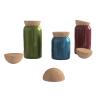 Buy cheap Food Grade Sealing Semi Circular Cork Lid For Ceramic Jars from wholesalers