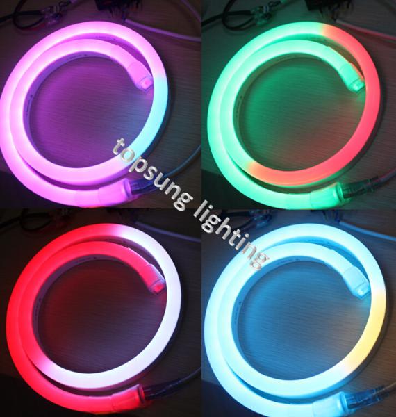 Buy cheap 24v digital led flex neon lights chasing decoration lights from wholesalers