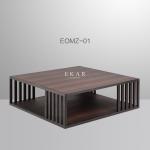 Modern Contemporary Simple Wooden Square Coffee Table