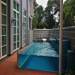 Customer's Demand Outdoor Rectangular Pool with Carbon Fiber and Fiberglass