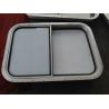 Buy cheap Bolted Installation Replacement Marine Sliding Wheel House Aluminum Window from wholesalers