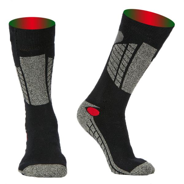 Buy cheap Rechargeable Electric Heated Socks Winter Sports Battery Powered from wholesalers
