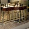 Buy cheap 0.85m Shoe Cabinet Console Table With File Drawers Stainless Steel Matted from wholesalers