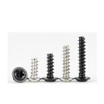 Metric Black Zinc Steel 8.8 Grade Cross Pan Washer Head Self Tapping Screw for
