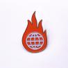 Buy cheap Brass Material Soft Enamel Lapel Pins , 1.25" Inch Custom Logo Lapel Pins from wholesalers