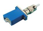 UPC / APC Fiber Optic Adapter Singlemode E2000 Female To FC/ST/LC Male Hybrid