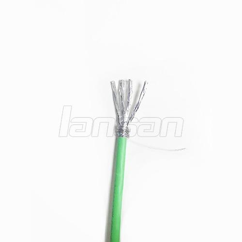 Buy cheap LSZH Jacket SFTP Cat7 Cable Network HDPE PVC 0.57mm Copper from wholesalers