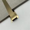 Buy cheap Gold black Interior decorative 201 304 stainless steel corner tile trim from wholesalers