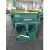 Buy cheap Manual Platen Paper Die Cutting Machine with 2000*2500*1930mm Size and 7000 KG Weight from wholesalers