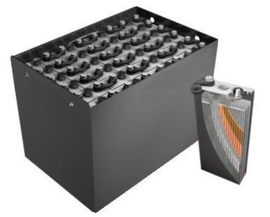 Buy cheap Screw Connection Forklift Traction Battery 72V 1550Ah / 5hrs Lower Distilled Water Consumption from wholesalers