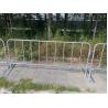 Buy cheap Varies Feets Crowd Barrier Fencing Safety Orange Pvc Coated 40 Inch Height from wholesalers