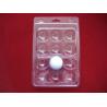 Buy cheap PETG 6 Cells Golf Ball Plastic Blister Tray PVC Clamshell Blister Box from wholesalers