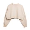 Buy cheap Drop Shoulder Slogan Embroidery Sweatshirt Customized Labels 100% Cotton from wholesalers