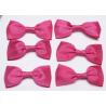Buy cheap Pink Tie Christmas Ribbon Bow Tie , Satin Ribbon Bows Eco Friendly from wholesalers