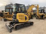 4 Cylinders 0.2cbm Bucket 40hp Used KOMATSU PC55 Digger