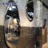 Buy cheap Cobblestone Metal Wall Art Sculpture Mirror Stainless Steel Decoration For Indoor from wholesalers