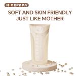 NICEPAPA FLIP-CAP Durable BPA-Free Food Grade Silicone Baby Bottle Hollow Scale