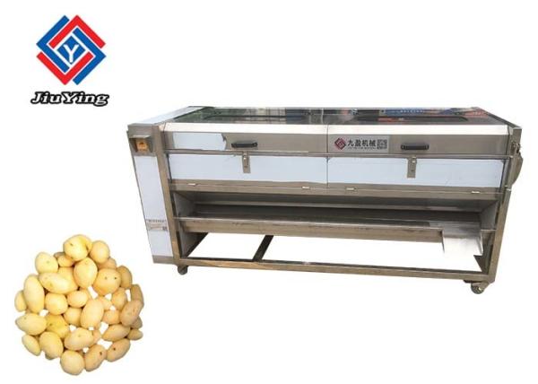 Carrots Washing And Peeling With Brush Factory Hot Sale Professional Potato