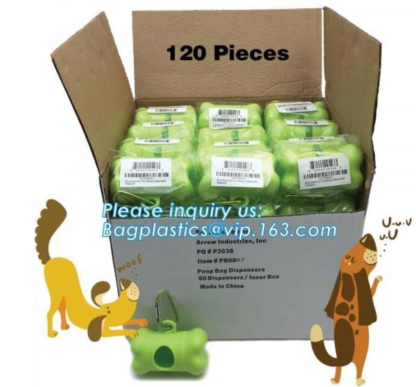 Buy cheap En13432 certified eco friendly biodegradable nappy sacks, Eco-Friendly Scented Baby Disposal Nappy Sacks 50 PCS Easy Tie from wholesalers