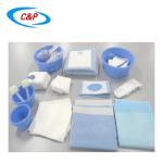 Blue Angiography Drape Pack For Hospital OEM / ODM