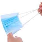 Earloop Face Masks Consumable Medical Devices Blue Color