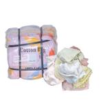 Light Color Mixed T Shirt Rags Cotton Cloth Cutting Clips Industrial Cleaning