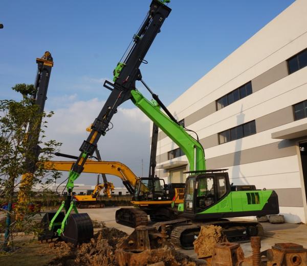 Buy cheap Excavator Long Reach Boom Arm Small Drilling Rig Telescopic from wholesalers