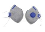 Grey Color Ffp3 Dust Mask Ffp3 Respirator Mask Non Woven Fabric Material