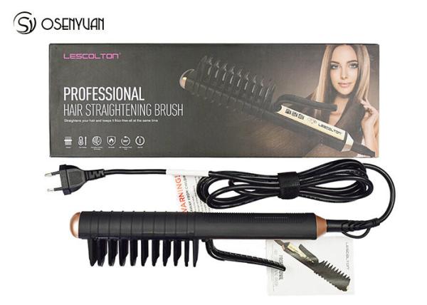 Buy cheap Lcd Display Home Hair Straightener , Electric Straightening Combs For Black Hair from wholesalers