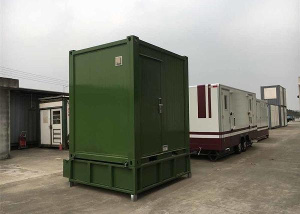 Buy cheap Prefab Portable Toilet Container Modular Mobile Public Wc CE Certified from wholesalers