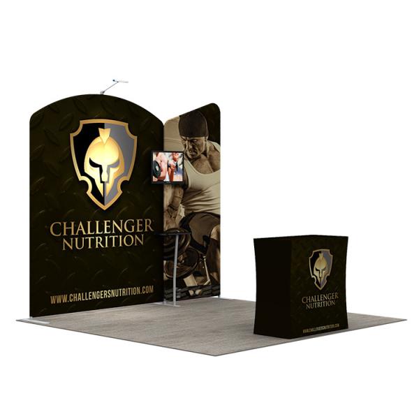 3*3 Standard Trade Stand Displays , Convention Show Displays Lightweight