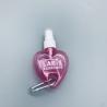 Buy cheap Mini Heart Leaf Shape Cosmetic PET Bottle Hand Sanitizer With Keychain from wholesalers