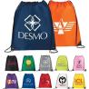 Buy cheap Advertising Promotional Gift Bags , 210D Polyester Drawstring Bag from wholesalers