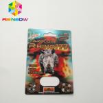 3D Rhino Blister Card Packaging Rhino 12 Rhino 11 Mens Sexual Supplements For