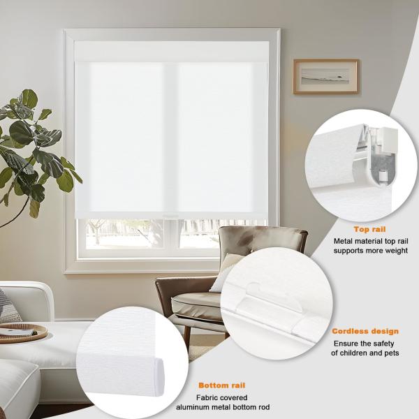 Buy cheap Black Blackout Roller Solar In Window Electric Blinds Motor Roller Shades Fabric from wholesalers