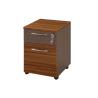 Buy cheap 3 Drawer Short Filing Cabinet , File Cabinet Furniture Panel Wood Style from wholesalers