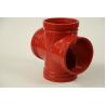 Buy cheap High Strength Grooved Fittings 4 Way Corrosion Resistance from wholesalers