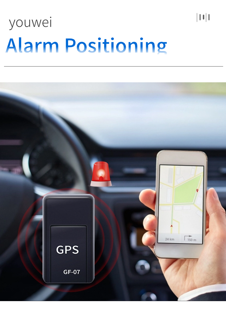 GF07 Mini Car Tracking Device Global Locator Magnetic Anti-lost Recording Real-time GPS Mini Tracker Vehicle Locator