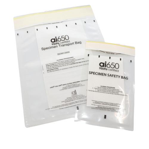 Buy cheap Biosafety Self Sealing Specimen Transport Bag Medical Sampling from wholesalers
