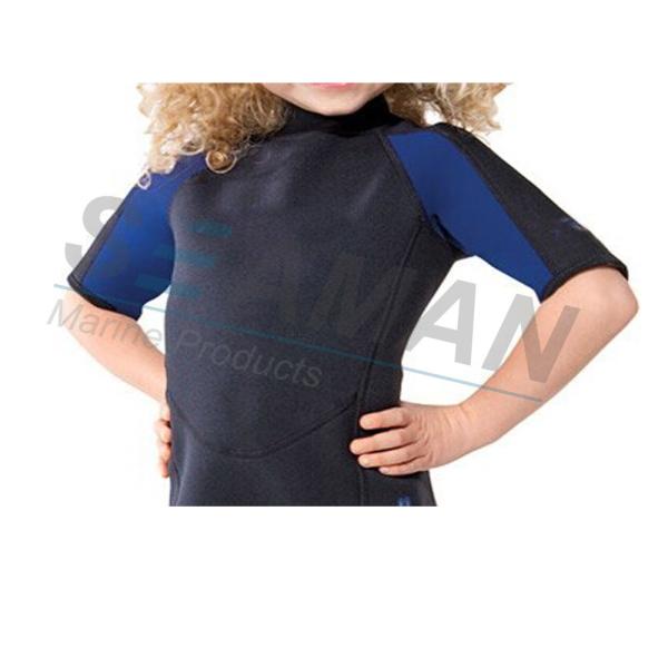 Buy cheap Premium Neoprene 2mm Kids Shorty Wetsuit Laminated With Nylon Jersey Double Side from wholesalers