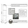 Buy cheap Metal Hanging Rack Retail Leather Belt Display Stand from wholesalers