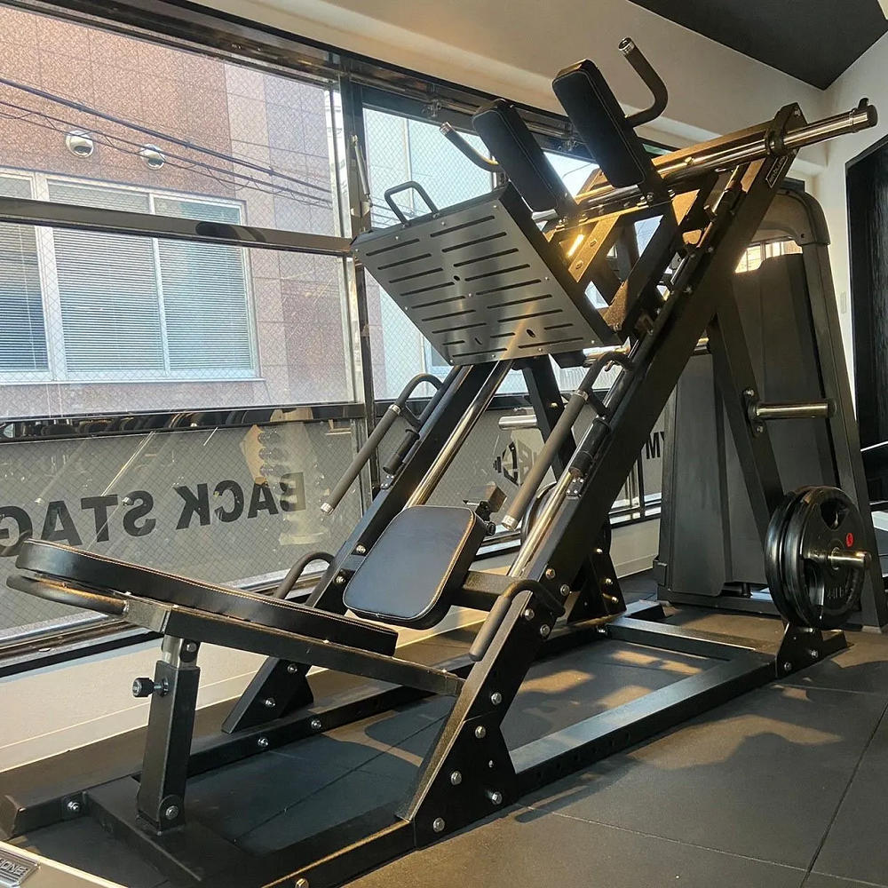 Commercial Gym Equipment Plate Loaded Strength Training Linear Leg Press Hack Squat