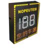 Buy cheap Street Red Green Digit Radar LED Speed Limit Signs Solar Speed Signs Power Waterproof IP65 from wholesalers