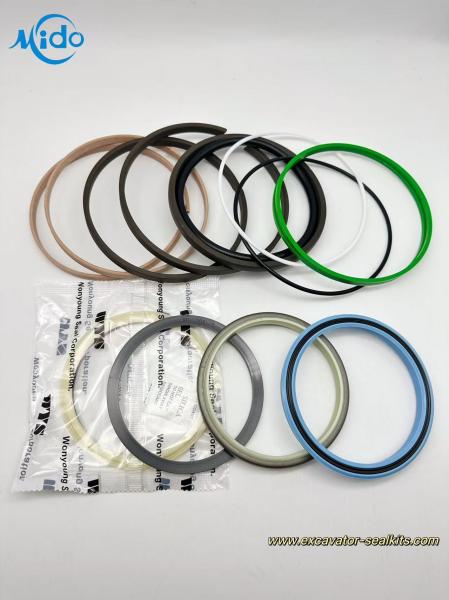Buy cheap Hitachi-Grade NBR PU Boom Hydraulic Cylinder Seal Kit Part Number 4320954 ｜95X150｜EX200-2/EX200LC-2 Excavators Compatible from wholesalers