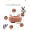 Buy cheap Cute Pretty Rabbit Ears Heating Winter Pet Calming Beds Sofa Wear Resisting from wholesalers