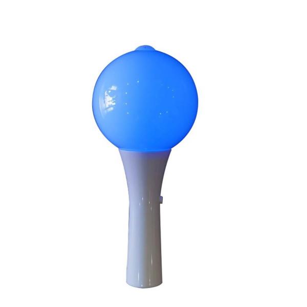 Buy cheap 18*10CM LED Glow Flashing Stick White Shell Ball Wand For Festival Concert Supply from wholesalers