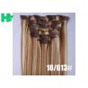 Buy cheap Colored Clip In Synthetic Hair Extensions Fake Hair Wigs For White Women from wholesalers